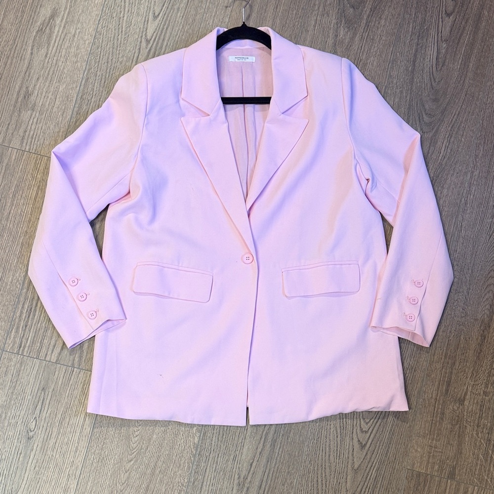 Peppermayo Light Pink Blazer